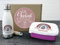GRAZDesign Brotdose und Trinkflasche Set für Mädchen Regenbogen | personalisierte Lunchbox mit Trennwand Wasserflasche Edelstahl 350ml | Geschenk zur Einschulung