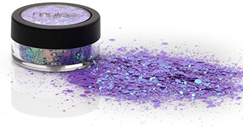 Mylee All That Glitters [Perfect] - 101 Glitter Colour Choices - DIY Nail Decoration, Holographic Dust Powder - Ideal for Nail Art & Crafts