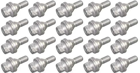 febi bilstein 26590 Lot de 20 boulons de Roue M12 x 1,5 SW17 mm
