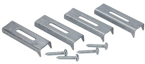 easyPART Kompatibel/Ersatz für Amica 8012356 Montagesatz Metallschienen Schrauben Glaskeramikkochfeld