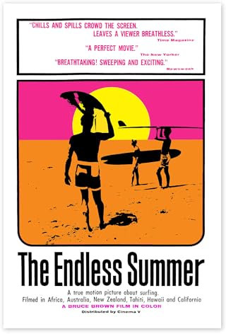 The Endless Summer Poster von Vintage Entertainment Collection 40 x 60 cm Wandbilder Wanddeko
