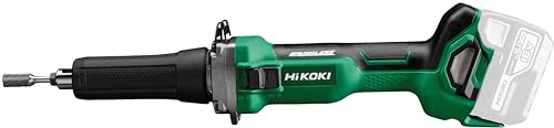 Hikoki GP18DAW5Z Smerigliatrice diritta senza fili, batterie e caricabatterie esclusivi, custodia in plastica, 18 V, capacità 50 mm