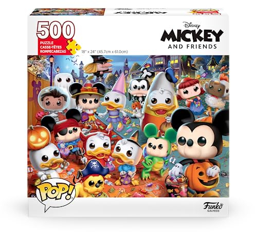 POP! Disney Mickey and Friends Halloween 500 Piece Puzzle Standard