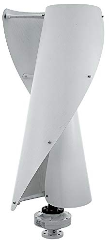 Vertikale Windgenerator mit Wind Controller, 12V 400W Windkraftanlagen Vertikal Wind Turbine mit 2 Flüge im Freien Windrad