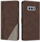 Radoo Coque pour Samsung Galaxy S10E, Housse Etui Portefeuille Cuir Multifonction, Fermeture Magnétique à Clapet Anti-Choc [Fonction Support] Flip Case Compatible avec Samsung Galaxy S10E (Marron)