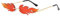 YUELUQU Feuer Flamme Sonnenbrille für Frauen Rimless Party Nette Abschlussball Halloween Gläser Mode Welle Rimless Gläser Für Frauen Männer... (Rot2)