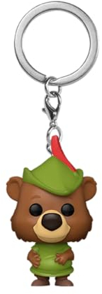Funko Pop! Keychain: Robin Hood - Little Jon - Robin des Bois - Mini-Figurine en Vinyle à Collectionner Porte-clés Fantaisie - Cadeau de Noël - Idée de Cadeau - Produits Officiels - Movies Fans