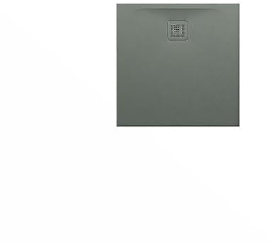 LAUFEN Pro Duschwanne, 800x800x29mm, superflach, 0, H2109500790001, Farbe: Betongrau Matt