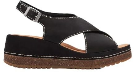 Clarks Loreleigh Rae Womens Black Leather, 6