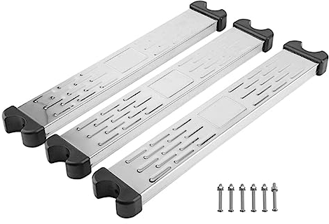 Aoguaro Stainless Steel Swimming Pool Pedal Replacement Ladder Rung Steps, Pool Steps Handrails Ladder Pedal Accessories, for Repair Replacement Upgrade