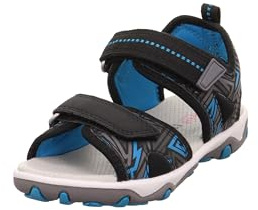 Superfit Jungen Mike 3.0 Sandale, Schwarz Türkis 0020, 31 EU Large