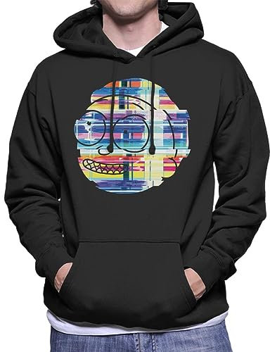 All+Every Rick and Morty Smith Static Head Men's Hooded Sweatshirt