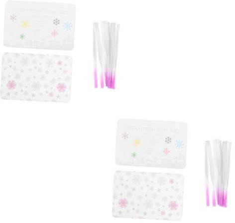 POPETPOP 400pcs Nail Extension Fiber Paper Non-woven Glass Nail Art Fiber for Manicure Gel Art Kit for DIY Lengthening at Home