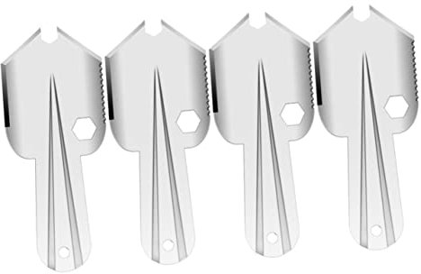 Mipcase 4pièces Petite Truelle Acier Inoxydable pour Jardinage Outil Multifonction pour Transplantation Désherbage Et Plantations Accessoire Pratique pour Plantes Pot Et Jardin