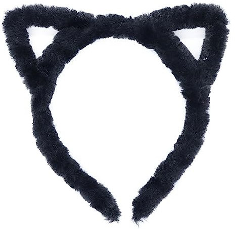 Serre-tête en peluche avec oreilles d'animaux de dessin animé pour cosplay, fête