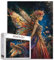 Tucocoo Farbenfrohes Romantisches Feen-Puzzle für Erwachsene, 1000 Teile, schöne Blumen, Nachtelfen, Kunst-Puzzle, DIY-Bastelpuzzles für Heimdekoration, Geschenke, Familienpuzzle, perfekt für