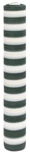 vidaXL Filet Brise-Vue Vert et Blanc 1,2x25 m PEHD 75 g/m², écran de Jardin, écran d'intimité de Jardin, écran de clôture, écran d'intimité