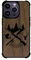 Enowood Coque en Bois Compatible Iphone Angles renforcés Artisanal - Chasse et pêche - Iphone 11 - Noyer