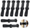 VEHYEGOI 8Pcs Tree Tie-Downs, Tree Ties, Tree Knots, Tree Stump Ties, Tree Knot Rubber, Garden Stake Ties