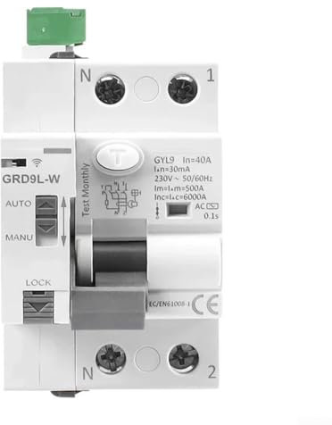 Interruptor de circuito inteligente AC220V compatible con control remoto eficiente Tuya, ajustes de horario y mecanismos de seguridad