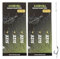 12 Stück Karpfenangeln Haar Rigs Gebogene Karpfen Rigs Haken Anti-Tangle Swivel Geflochtene Schnur Feeder Angelgerät (FBA-TS115-4)
