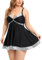 Dessous Set ReizwäSche Sexy Dessous Set FüR Damen Spitze Reizwäsche Negligee Nightwear Babydoll mit Pantie und Strumpfbänder Unterwäsche Frauen Set Valentinstagsgeschenk
