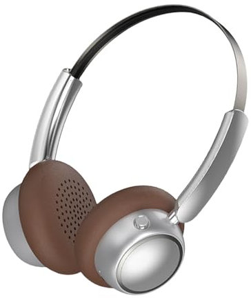 Auriculares inalámbricos para música, auriculares inalámbricos con cancelación de ruido, auriculares de entretenimiento de audio, cómodo diseño retro para mujeres, hombres, adultos, adolescentes, uso