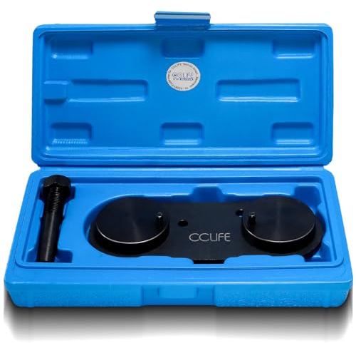 CCLIFE Herramienta para Cadena de distribución Motor EA111 1.4/1.4T/1.6, Compatible con VW y Audi Herramienta de Ajuste de árbol de levas, OEM T10171A T10340