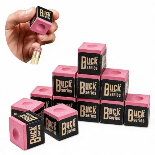 Sumneo Billardkreide Blau 12 Stück - Profi Queue Kreide mit Rutschfestem, Öligem Pulver für Snooker und Pool Billiard - Langlebige Präzisionskreide für Berufsspieler und Enthusiasten