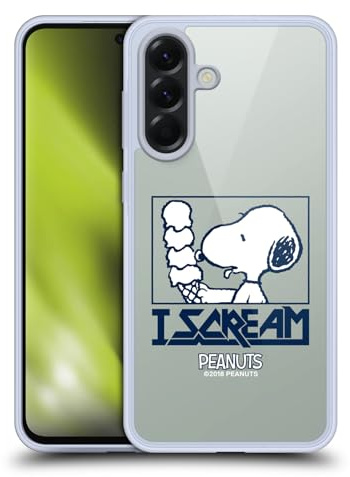 Head Case Designs Offizielle Peanuts Snoopy I Scream Rock T-Shirts Gel Handyhülle Hülle [Militärischer Schutzgrad] Kompatibel mit Samsung Galaxy A56 5G