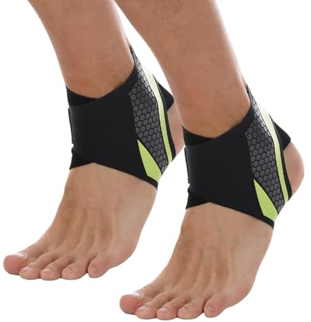 OSNIYAW Professionelle Knöchelbandage, atmungsaktiv, Protektoren für Basketball, Fußball, Laufen und Sportverletzungen, Erholung, atmungsaktiv