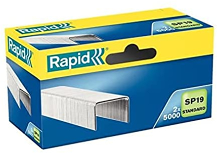 Rexel Staples Stand.SP19/6mm G 2x5000pcs Papier