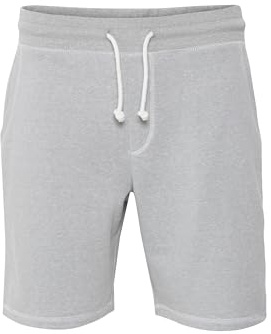 !Solid Toljan Herren Sweatshorts Kurze Hose Jogginghose Mit Melierung Und Kordel Regular Fit, Größe:L, Farbe:Light Grey Melange (8242)