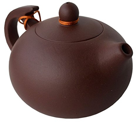 Teekanne, 270 ml, chinesischer Ton, Xishi-Töpfe, rote Zisha, echter Klassiker für losen Gongfu-Tee (Zini-Ton)