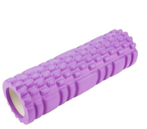 Foma Mini Roller - Massage Yoga Fitness Roller zur Muskelentspannung, Physiotherapie und Stretching - Lila