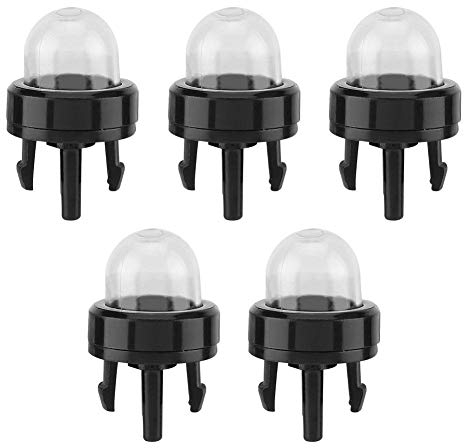 Duokon 5Pcs Carburetter Primer Pompa di Carburante Motoseghe Trimmer Carburatore Olio Bolla Trasparente Bulbo Tazza Tagliata Tagliaerba Tosaerba