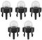 Duokon 5Pcs Carburetter Primer Pompa di Carburante Motoseghe Trimmer Carburatore Olio Bolla Trasparente Bulbo Tazza Tagliata Tagliaerba Tosaerba