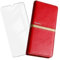 KJYF Coque pour Wiko Power U30 (6.82), Silicone Etui Housse + Verre Trempé Film Protection écran avec, La Fonction Stand à Rabat Porte-Monnaie PU Cuir Cover Flip Case - Red