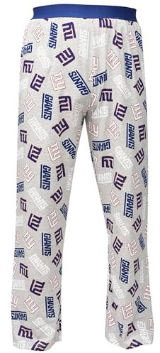 Recovered New York Giants NFL Teamlogo AOP Grau Loungepants - S