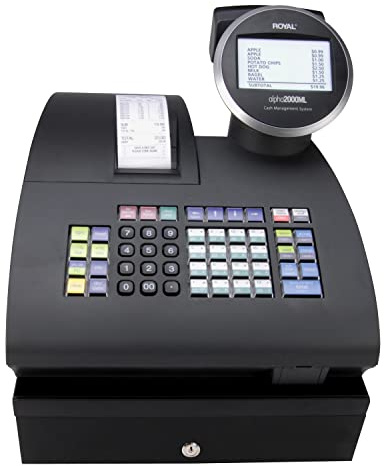 Royal 89396T 2000ML Electronic Cash Register