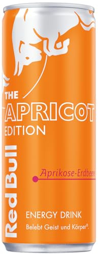 Red Bull Energy Drink, Aprikose-Erdbeere, EINWEG (1 x 250 ml)