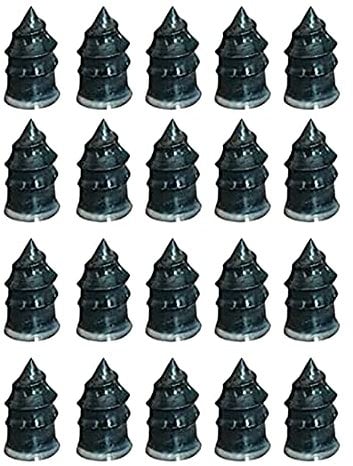 Wresetly 20 Stück Reifenreparatur Nägel im Vakuum Reifen Reparatur Nagel Werkzeug für schnelle Reparatur Reifen -Service Nail L