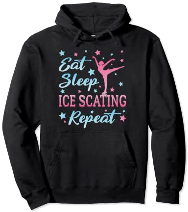 Eislaufen Pullover Hoodie