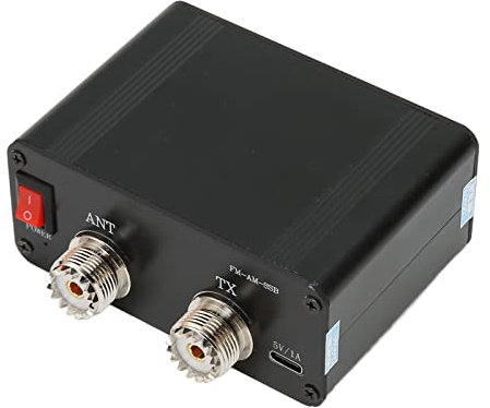 SWR-Stehwellenmesser, 1,8-54 MHz Wattmeter SWR-Messgerät mit Alarmeinstellung, 240 X 240 Vollfarb-LCD-Display, Tragbares Digitales Leistungs-Stehwellenmessgerät für CB-Funk