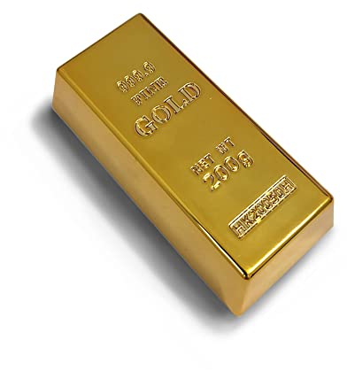 Scratch Lover Scratch Cash Barren Magnet 200 Gramm – Magnetischer Goldbarren, Barren zum Spielen – Magnetbarren, Gadget, Geschenkidee