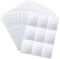 Sammelkarten Hüllen,900 Pockets Transparent Sammelhülle Leere Pokemon Karten Hüllen 50 Seiten Doppelseitiges Photocard Sleeves Sammelalbum Karten Folien Sammelkartenzubehör