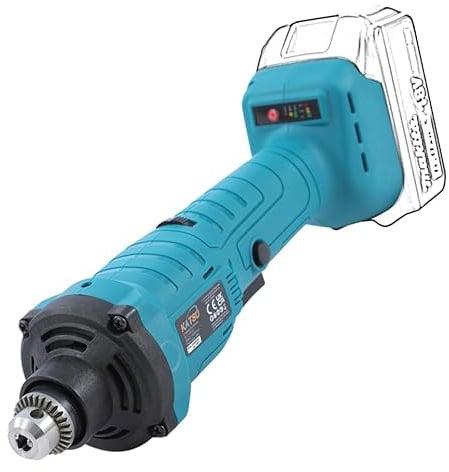 KATSU FIT-BAT 18V Akku-Geradschleifer Brushless bürstenlos mit 6 mm Bohrfutter und 6 variablen Geschwindigkeiten, ohne Akku und Ladegerät 102307
