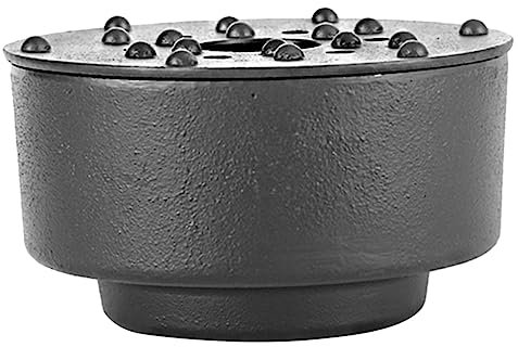 Gogogmee Camping Stove Wick Holder Cast Iron Insulation Base Reusable for Picnic Tea Kettle