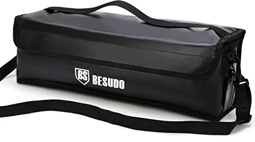 Besudo E-Bike Battery Bag - Protective bag for Ebike battery storage and charging - Safety bag for transportation - E Bike accessory