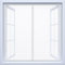 AUMAYCO Fly Screens for Windows Magnetic with 24 Hidden Magnets and Self-Adhesive Tape, Mosquito Net Window, Self-Closing, Easy to Install, 130cm x 150cm/4.26 x 4.92ft, White